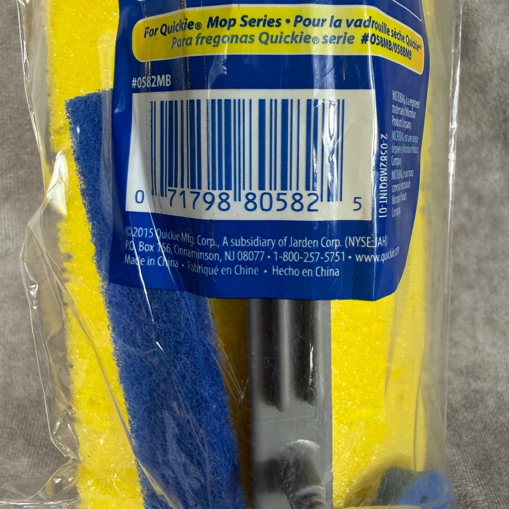 Quickie Mop & Scrub Roller Mop Refill w Microban Type M For 058MB & 058BMB‎ NEW - Picture 3 of 5